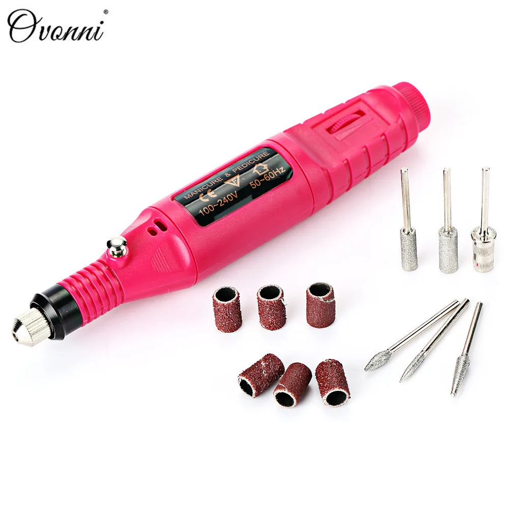 Ovonni Professional Electric Nail Kit Nail Care Pen Type Electric