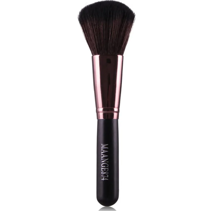 

1pcs Pro Round Top Makeup Brush Cosmetic Loose Powder Foundation Compact Powder Blusher Contour Highlighter Tool