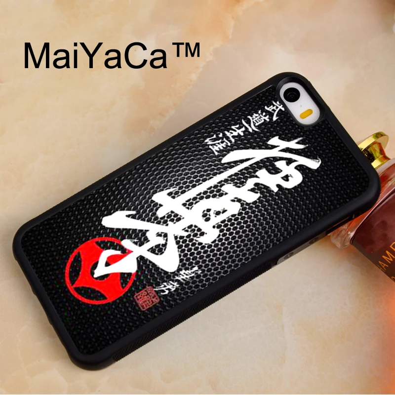 

MaiYaCa Oyama Kyokushin Karate Phone Cases For iPhone 5 5s SE Protective Hard Plastic Phone Case Soft Rubber Edge Back Cover