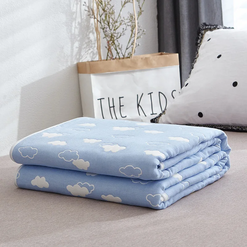 Летнее газовое банкетное полотенце с принтом для мальчиков и девочек 200*240 см
