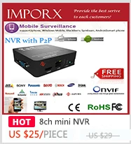 IMPORX 4 шт. 960P беспроводная камера безопасности для дома NVR комплект 1" lcd 1 ТБ HDD Запись IP66 Водонепроницаемая камера видеонаблюдения комплект системы безопасности