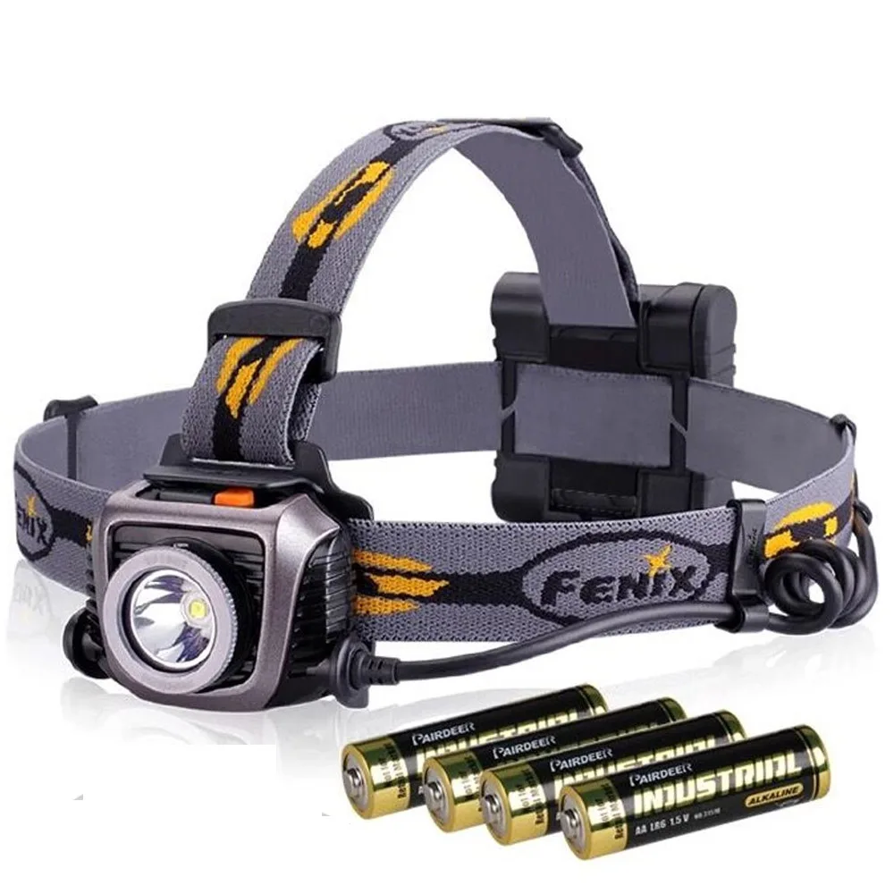 

Fenix HP15UE (HP15 UE) Ultimate Edition 900 Lumens Iron Gray Expedition Headlamp with 4x AA Batteries