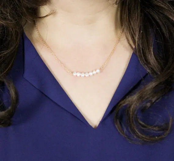 

FYN103 FY Personalized Jewelry Dainty Elegant Fashion Hot Selling Irregular Natural Pearl Necklace