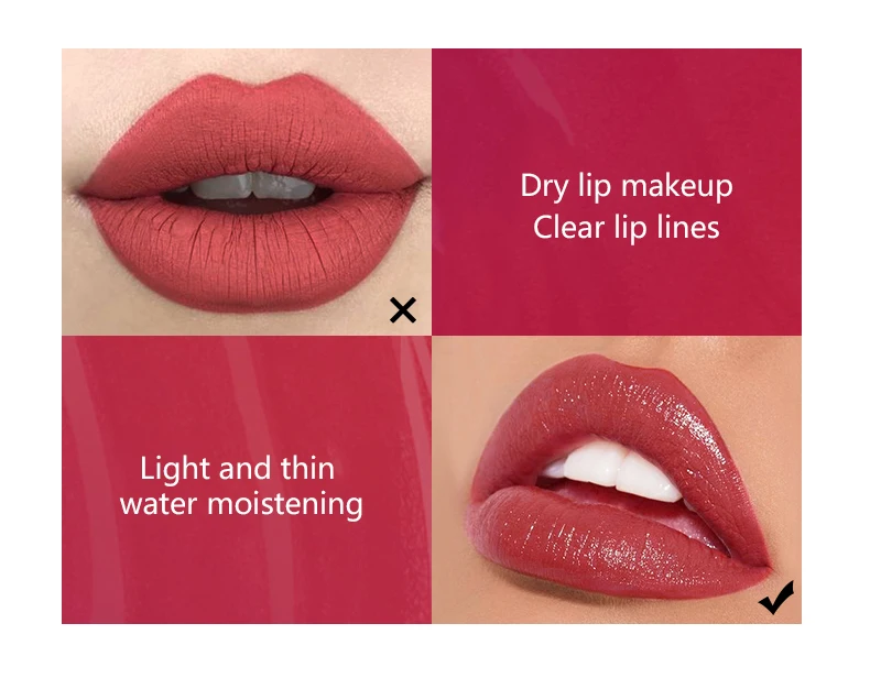 12 Color Liquid Lipstick Matte Makeup Waterproof Red Lip Long Lasting Gloss Mate Black Lip Stick Matte Liquid Lipsticks