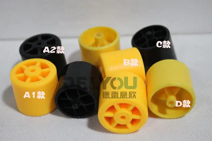 

Edge machine bracket wheel fluent wheel fixed plastic solid rubber wheel bracket woodworking machinery fittings