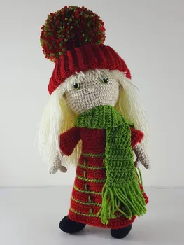 

crochet toys amigurumi doll girl model number XH0412032