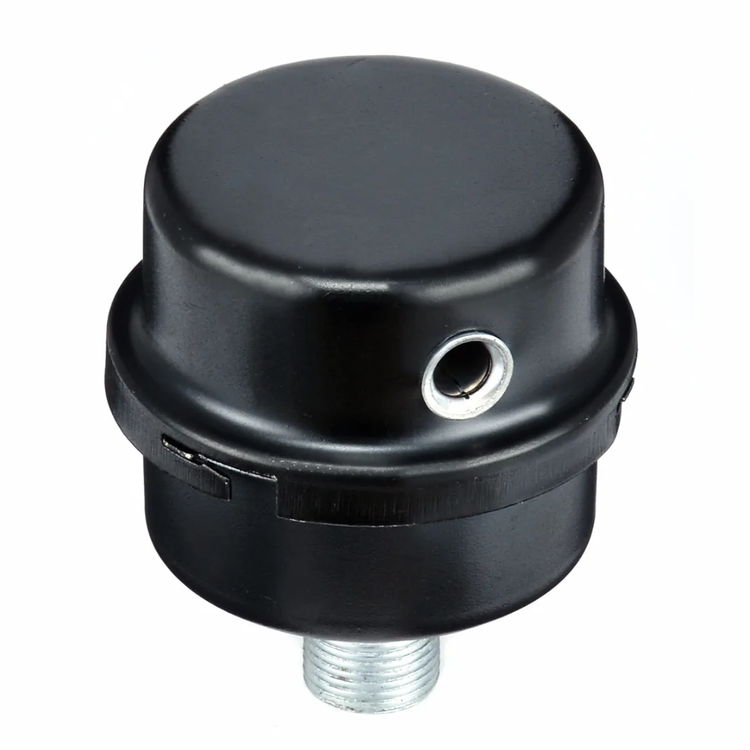 1pc 16mm Air Compressor Parts Metal Air Compressor Intake Filter Noise Muffler Silencer 5/8" Thread