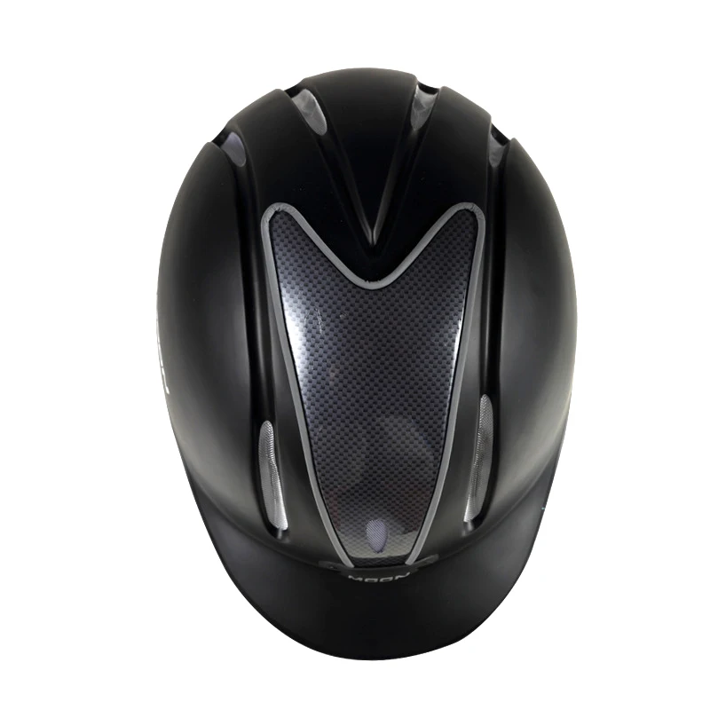 Шлем для верховой езды Конный шлем черный полупокрытый уличное спортивное снаряжение мужской велосипедный шлем для верховой езды