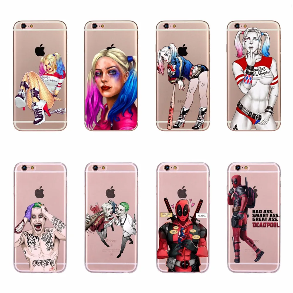 coque iphone 6 deadpool silicone