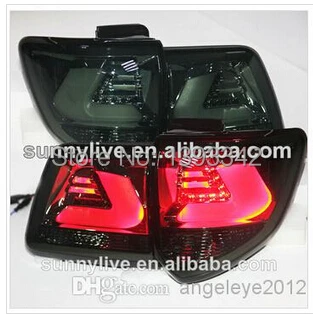 

FOR TOYOTA Fortuner LED Tail Lamps 2011-2014 year Smoke Black Color