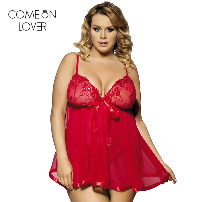 

Plus size sexy lace mini dress lingerie nightwear intimo donna sexy hot porno women sleep erotic babydolls costumes E2073