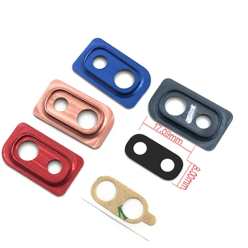 

2Pcs/Lot, For Samsung Galaxy A10 A105F Housing Back Rear Camera Glass Lens With Cover Frame Holder