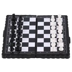 1 Набор Мини шахматы складные магнитные пластиковые шахматные доски игра портативные детские игрушки