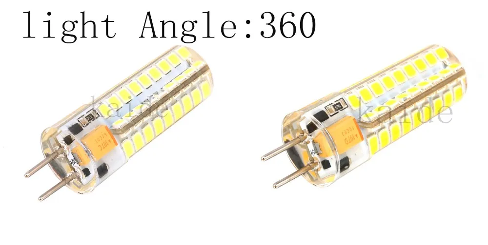 2 шт. GY6.35 светодиодный 5 Вт лампа 2835SMD 72 светодиодный S coldwhite теплый белый 12 в прозрачный мягкий силикон заменить галогенную лампу