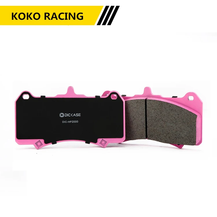 KOKO RACING высокой температуры тормозные колодки WT9660 WT5040 для 6 пот суппорт Керамика металл материал для E90 120i 325i 320i X1