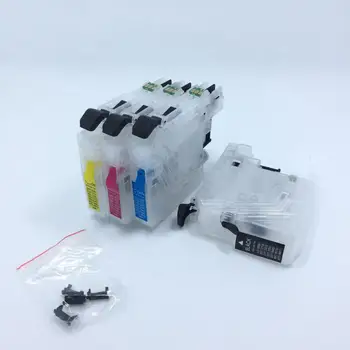 

YOTAT Refillable LC 201 ink cartridge LC201 for Brother MFC-J460DW MFC-J480DW MFC-J485DW MFC-J680DW MFC-J880DW MFC-J885DW (USA)