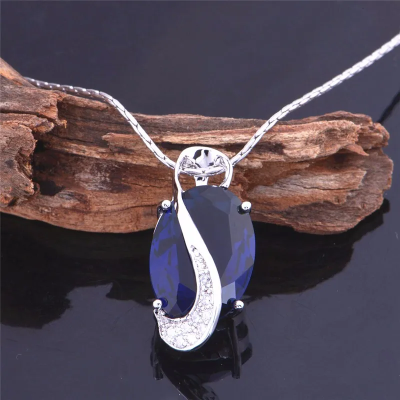 США Uloveido женский свадебный ювелирный набор для невесты кристалл невесты сережки-гвоздики большие кольца ожерелье бижутерия наборы 50% T155
