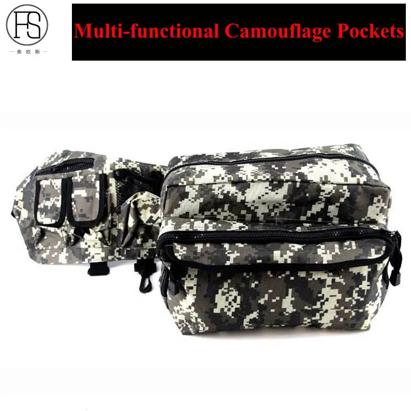 Multi functional Camouflage Pockets Camping Hiking Backpacks Outdoor