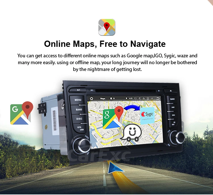 Best 7 Inch Android 9.0 Octa core Car DVD Stereo Player For Audi A4 S4 2002-2008 Canbus WIFI Radio GPS Bluetooth Multimedia Carplay 17