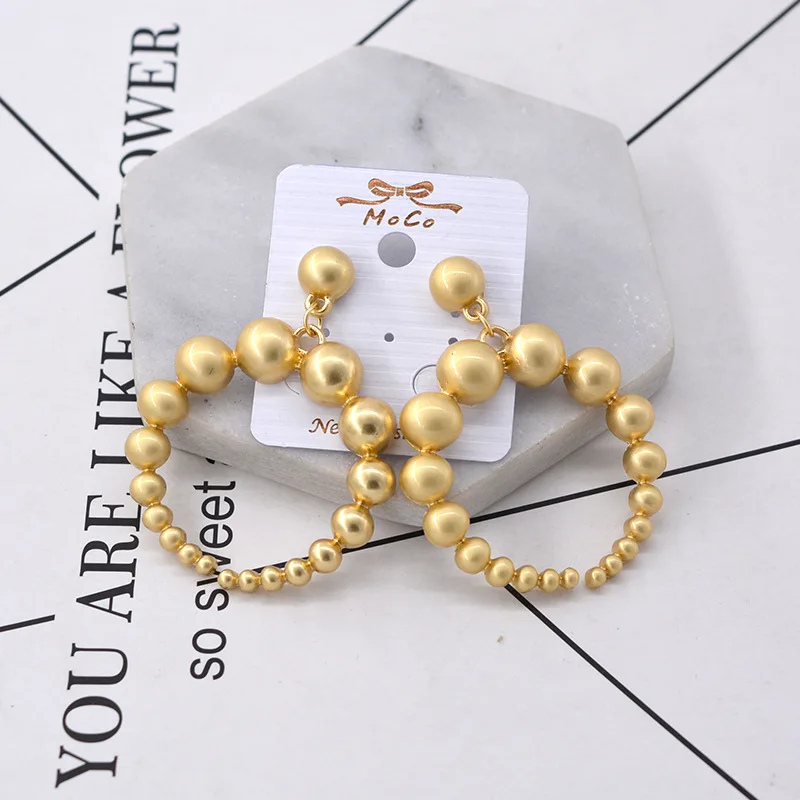 

Romantic long circle earrings fashion jewelry for women