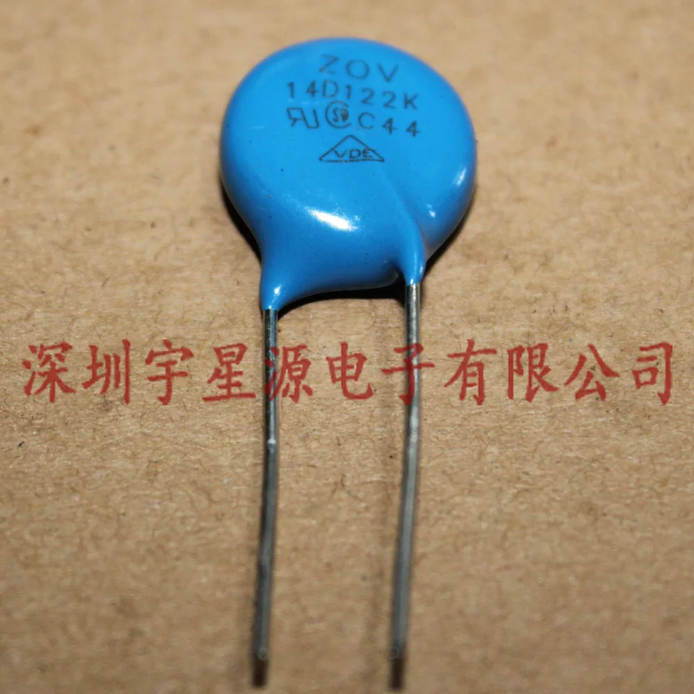 50pcs/lot 14D112K 14MM Varistor MOV voltage dependent resistor VDR 1100V | Электронные компоненты и