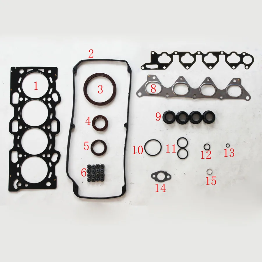 customized LOGO 3CT 3C-TE For TOYOTA PICNIC ALDINA TOWNACE 2.2TD METAL Engine Rebuilding Kits Engine SHIM Engine Gasket 51015000