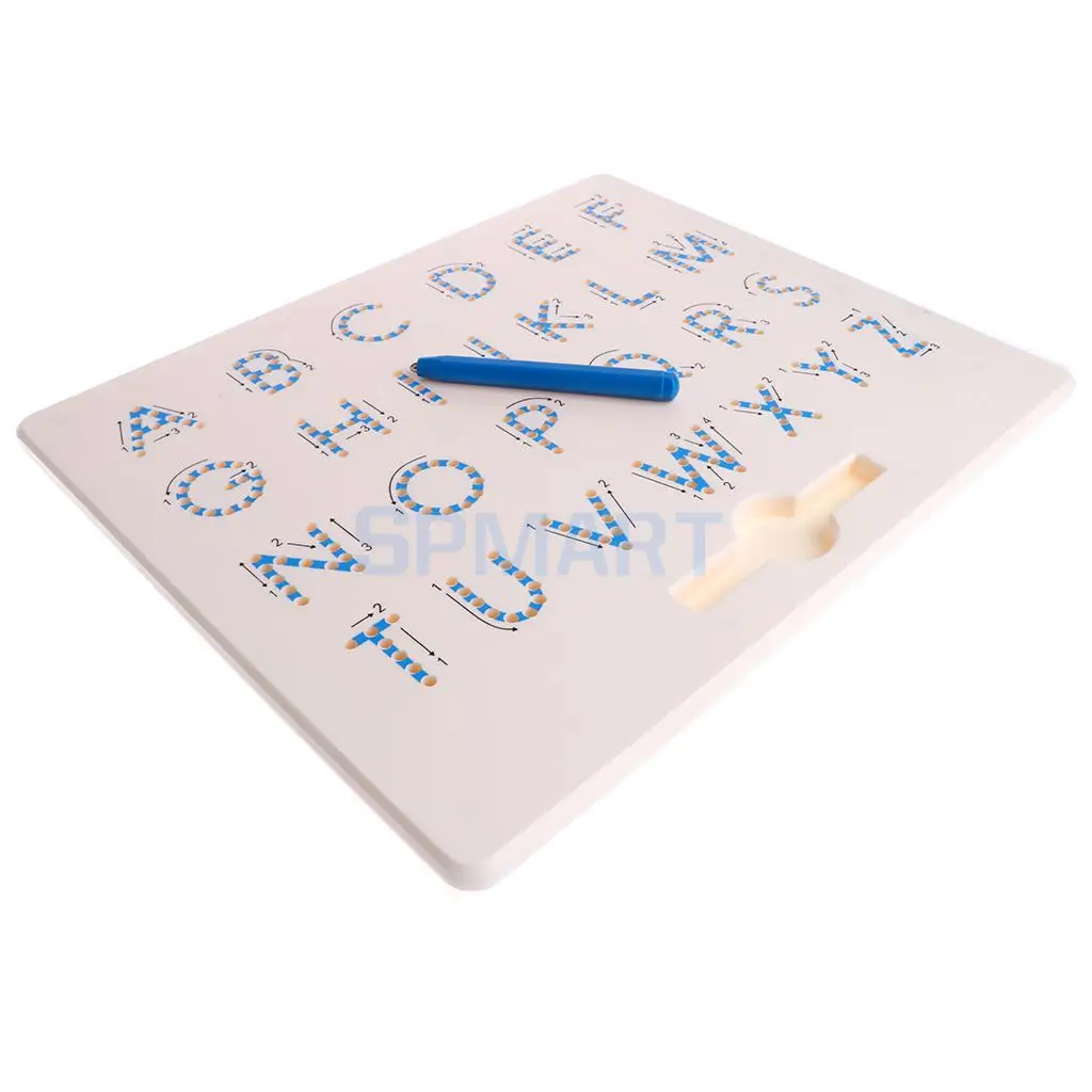 Magnetic Drawing Board Magnet Tablet Alphabet A to Z Educational Doodle Sketch Writing Pad Toddler Baby Developmental Toy