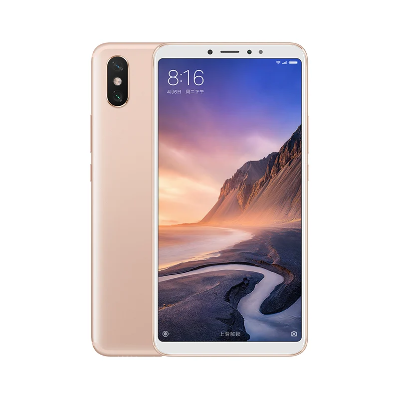 Глобальная версия Xiaomi Mi макс 3 Max3 4 Гб 64 6 9 "полный Экран Snapdragon 636 Octa Core 5500 мАч 12MP +