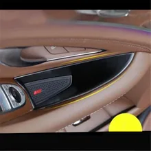 Авто-Стайлинг дверные ручки отделение для хранения перчаток держатель для телефона чехол для Benz E Class W212 E200 E300 E320 E260 E400 E500 E550