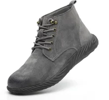 Best Offers Mens Work Shoes Genuine Leather Men Steel Toe Work Safety Shoes Work & Safety Boots Breathable Construction Work Shoes Puncture Best Offers Mens Work Shoes Genuine Leather Men Steel Toe Work Safety Shoes Work & Safety Boots Breathable Construction Work Shoes Puncture