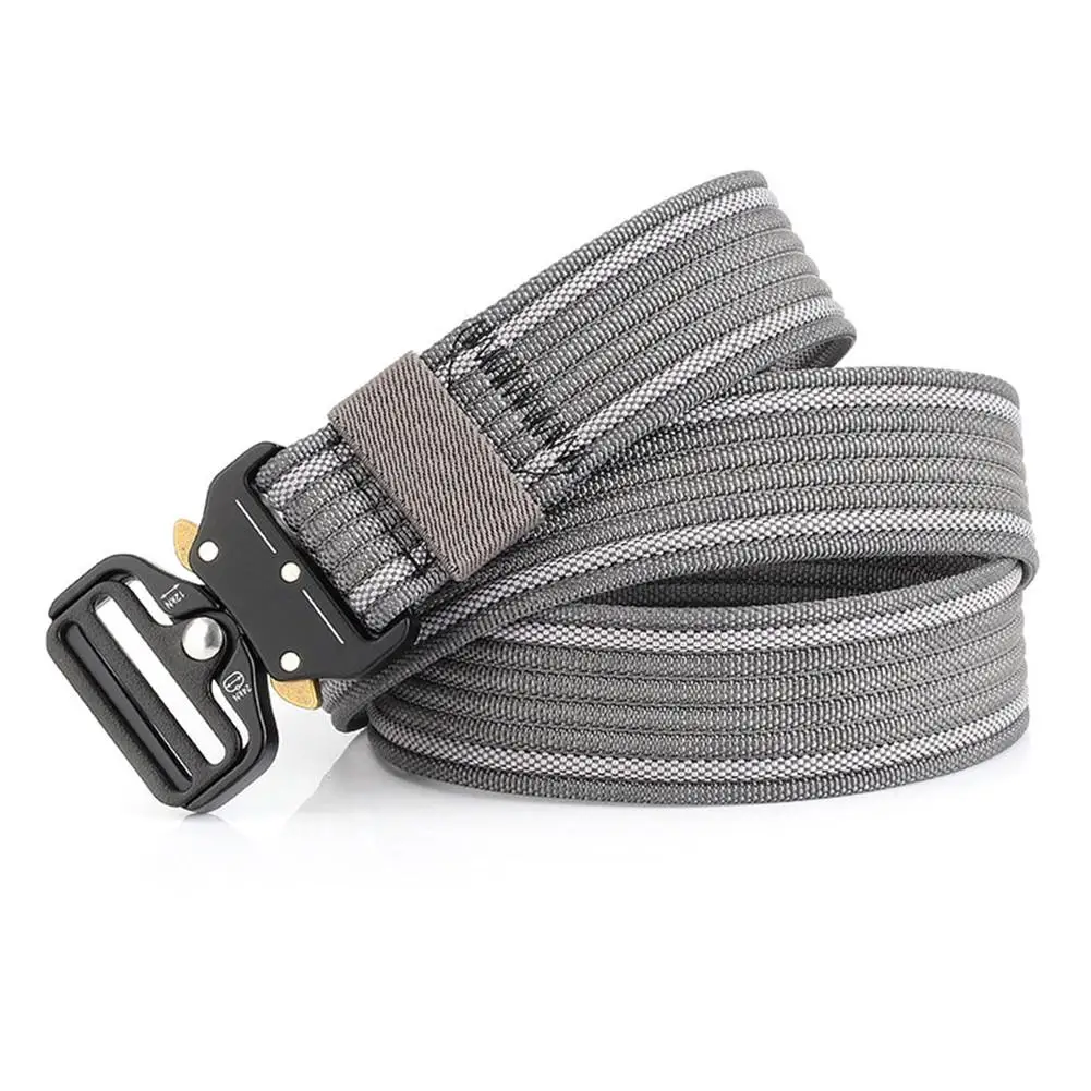 New Style Quick-releasing For 3.8 Cobra Deduction Outside The Belt Tactical Nylon Belt Outdoor Training Belt Sport Belt