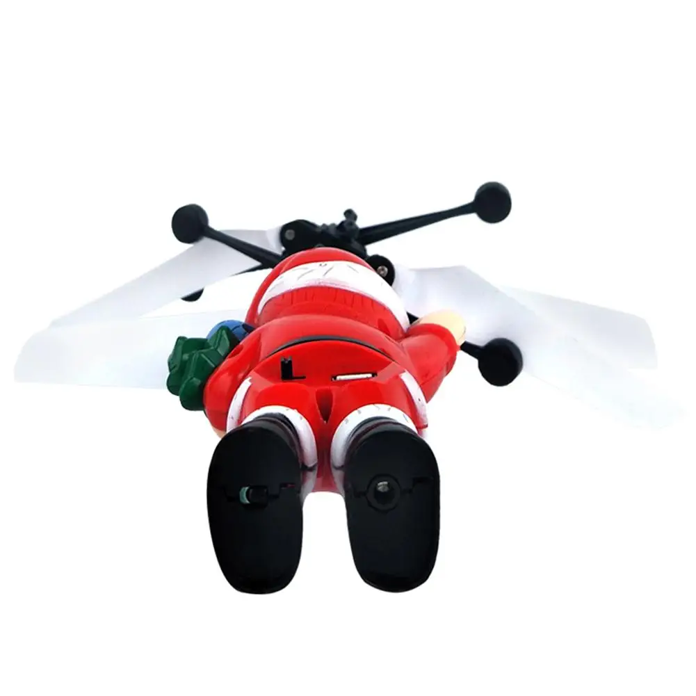 30 шт. рождественские подарки инфракрасный датчик самолет летающий шар с светильник перезаряжаемые игрушки для детей