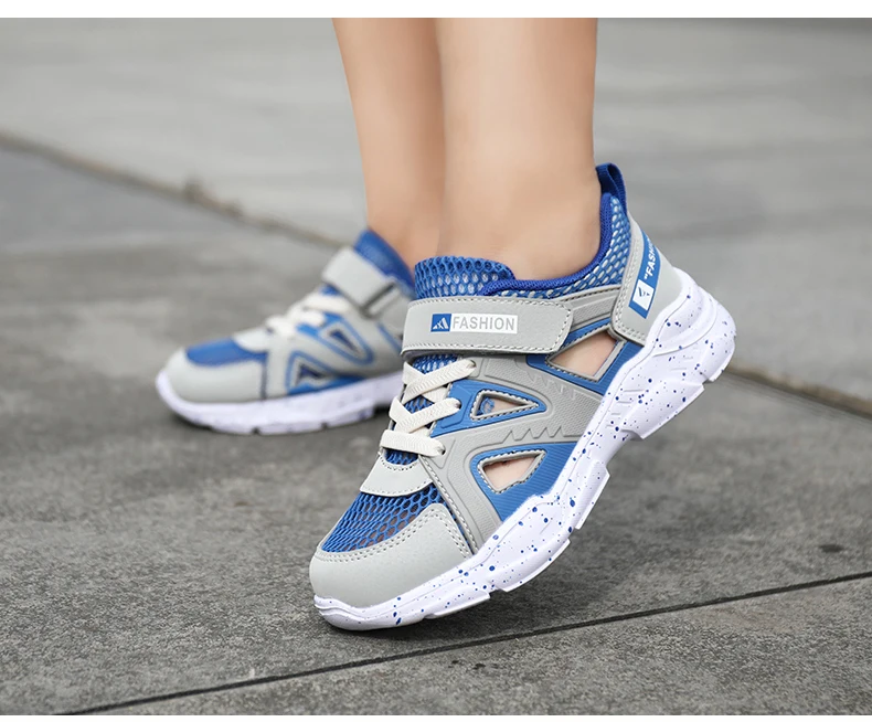 Kids Shoes For Girls New Autumn Mesh Children's Tennis Breathable Sport Shoes Fashion Girls Sneakers Size 28-39