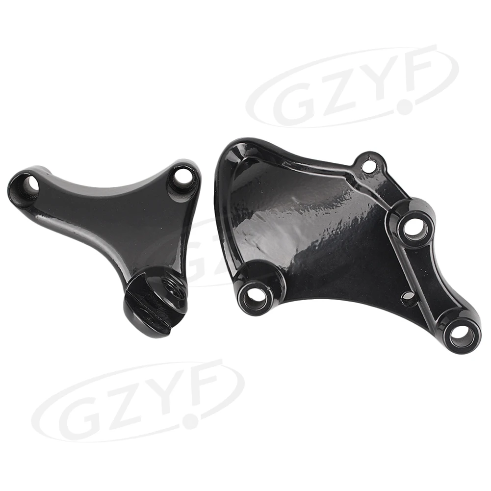 Motorcycle Rear Set Footpegs Footrests Pegs Bracket Kit For Harley-Davidson IRON 883 Forty Eight Seventy Two 1200 XL Sportster