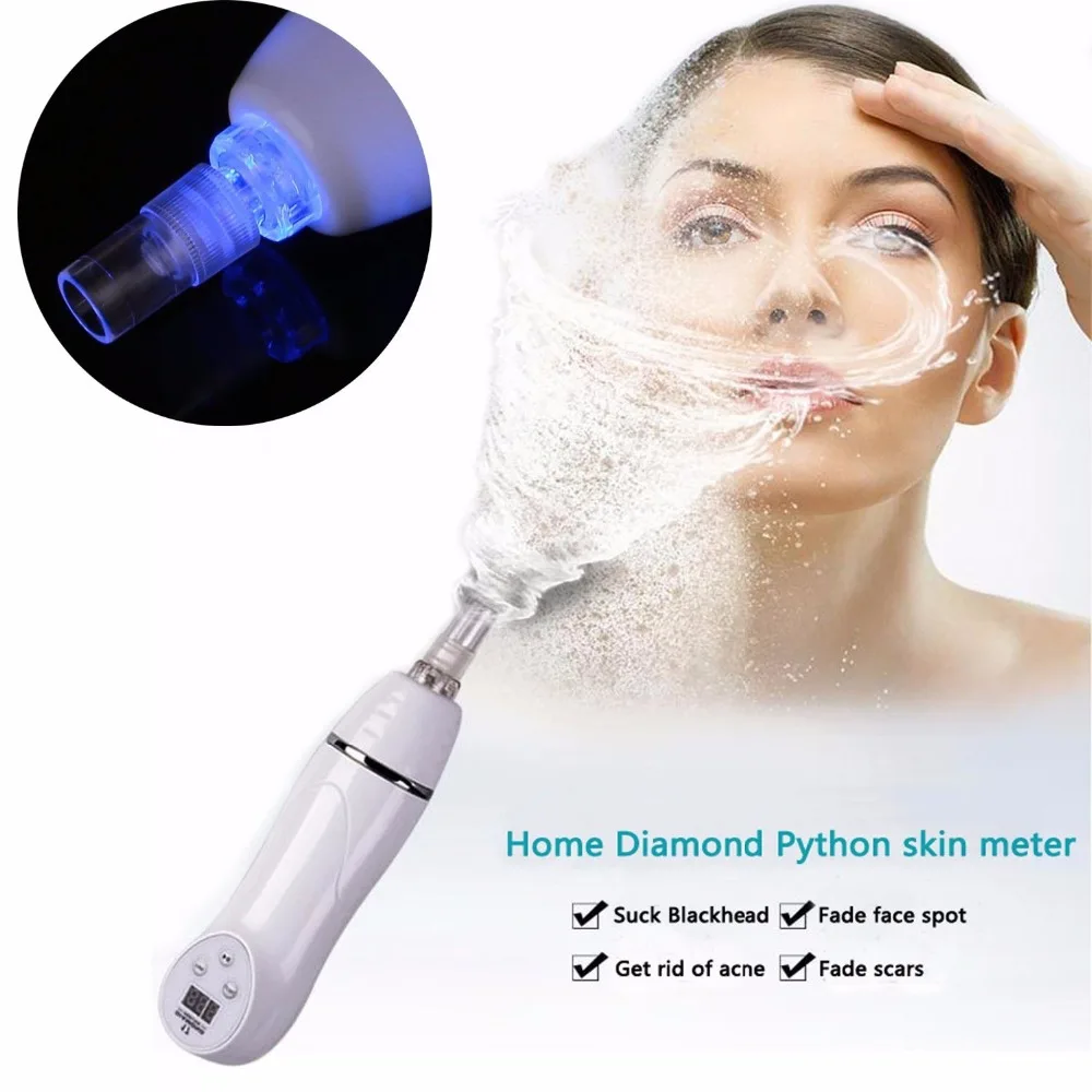 Beauty Portable Digital Diamond Microdermabrasion Pen with Vacuum