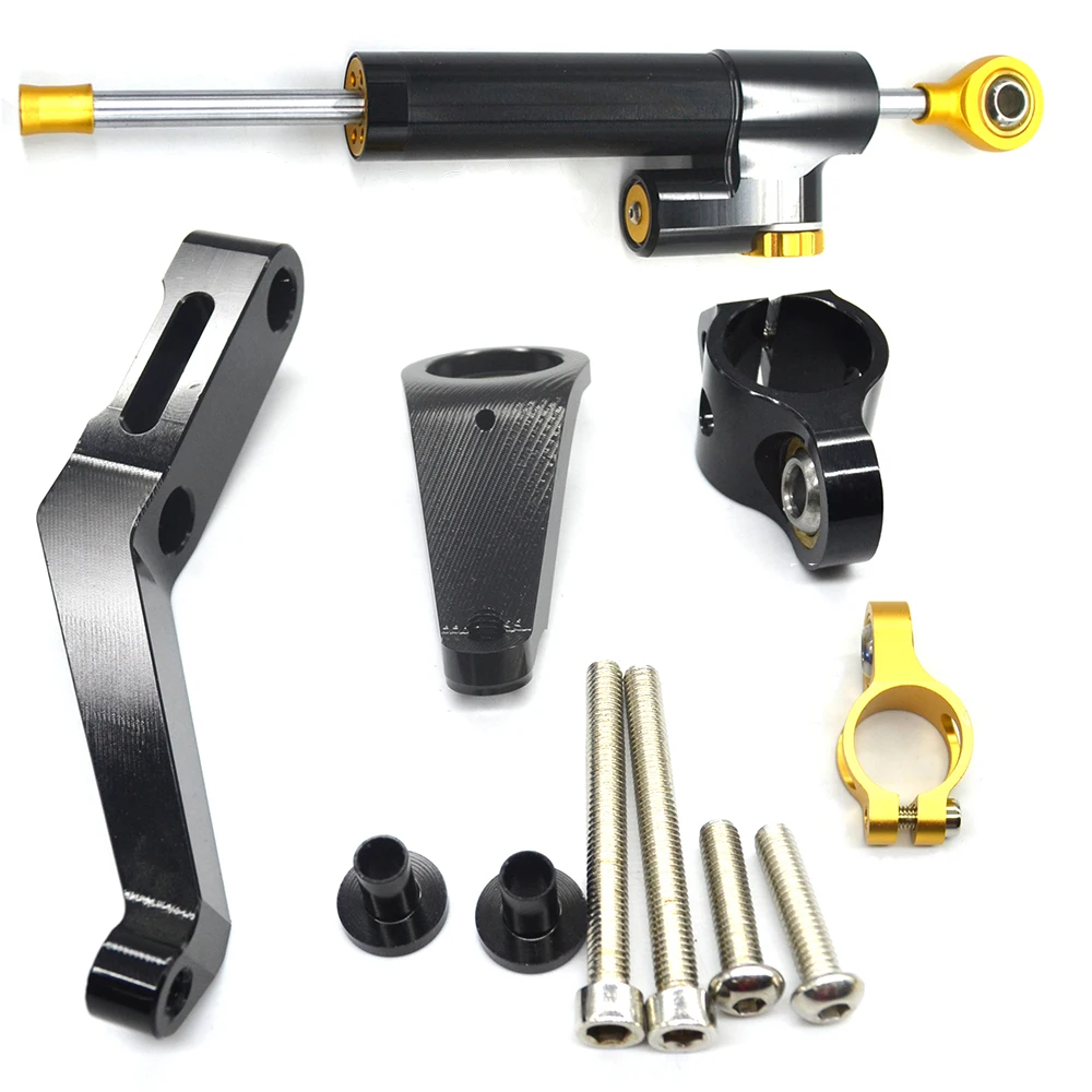 

Motorcycles Steering Stabilize Bracket Mount Support Kit One Set For HONDA CBR 954 RR CBR954RR 2002-2003