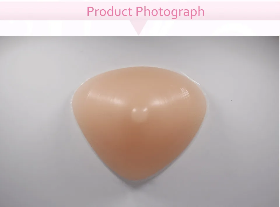 Komaynaly Lightweight Mastectomy Silicone Breast Triangle Symmetrical Silicone Fake Boobs for Crossdresser Mastectomy Patient (8)