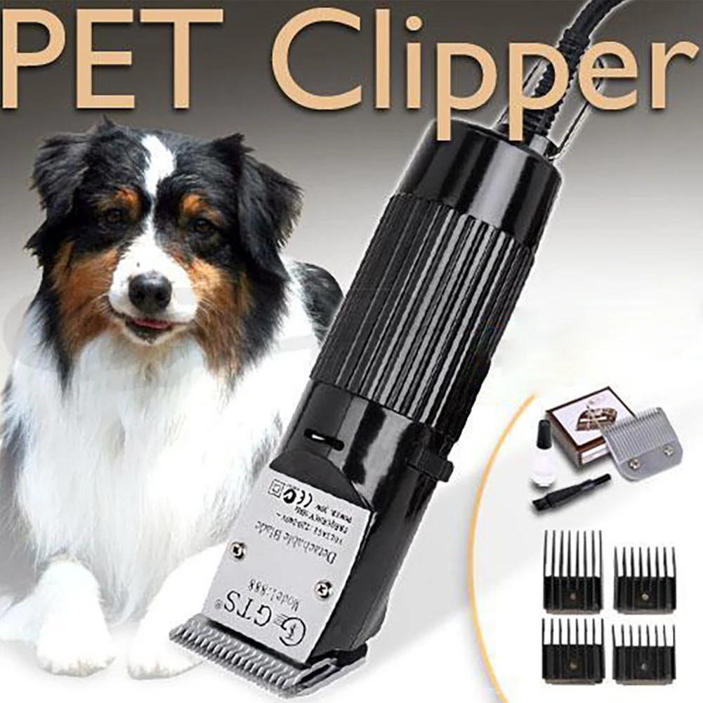Heavy Duty Electrical Cutter Cat Trimming Pet Hair Clipper Razor Quiet