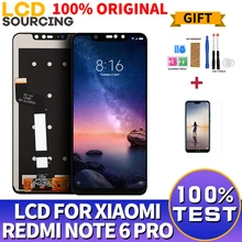 Для Xiaomi Redmi Note 6 Pro lcd сенсорный экран дигитайзер сборка+ рамка для Redmi Note 6 Pro замена дисплея