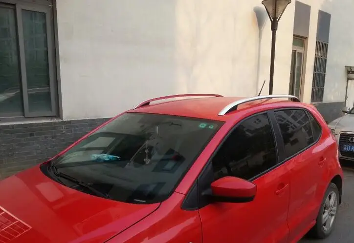 عالية الجودة الفضة oem مصنع نمط الجانب الألومنيوم سقف الرف السكك الحديدية بار ل volkswagen vw بولو هاتشباك 2010-2017 عالية الجودة الفضة oem مصنع نمط الجانب الألومنيوم سقف الرف السكك الحديدية بار ل volkswagen vw بولو هاتشباك 2010-2017