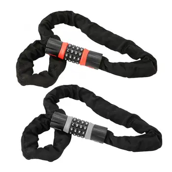 

4 Digit Combination Code Bicycle Lock Anti-Theft Outdoor Bike Chain Cable lock Steel Wiring Cycling Security Safety Locks