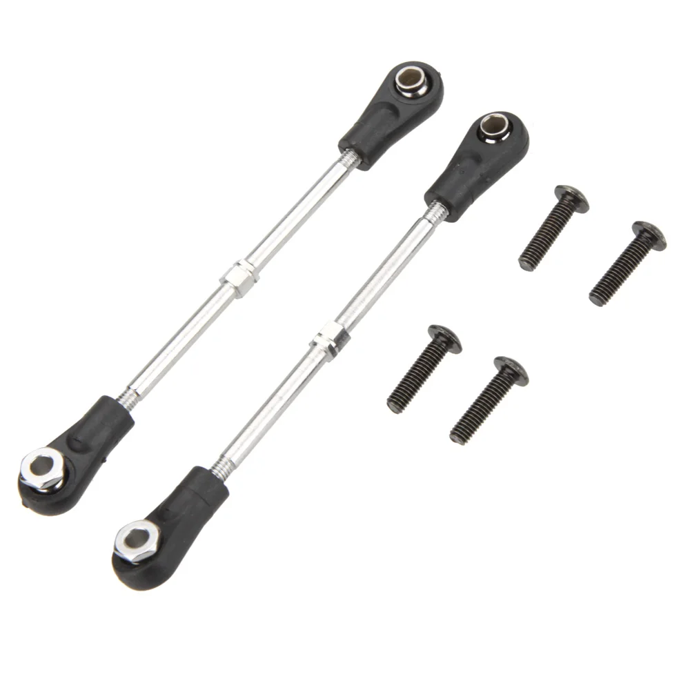 Varilla De Dirección De Metal Ajustable Para Coche RC, Recambio Para Traxxas Slash 2WD 1/10, Mejora El Rendimiento