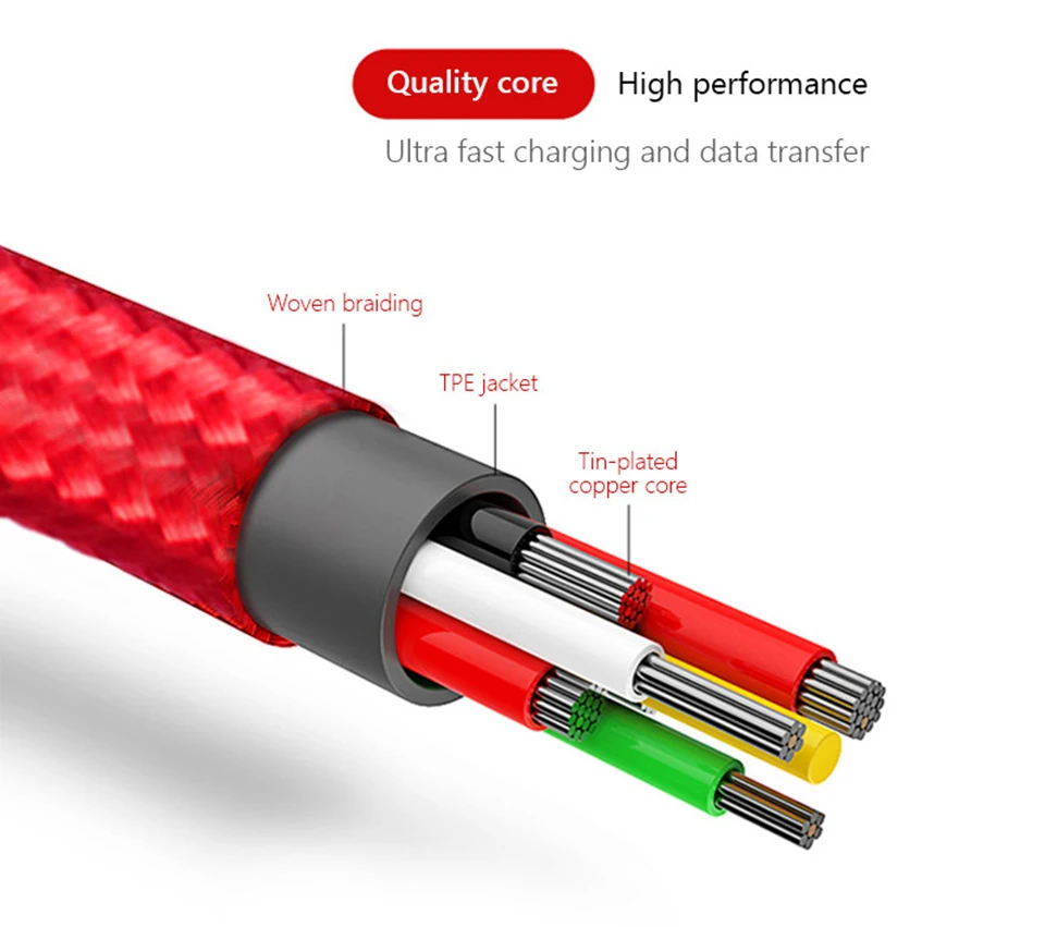 USB кабель для iPhone X, 8, 7, 6, 3 в 1-type C/Micro USB для iPhone, зарядное устройство, кабель для мобильного телефона, для Android, IOS