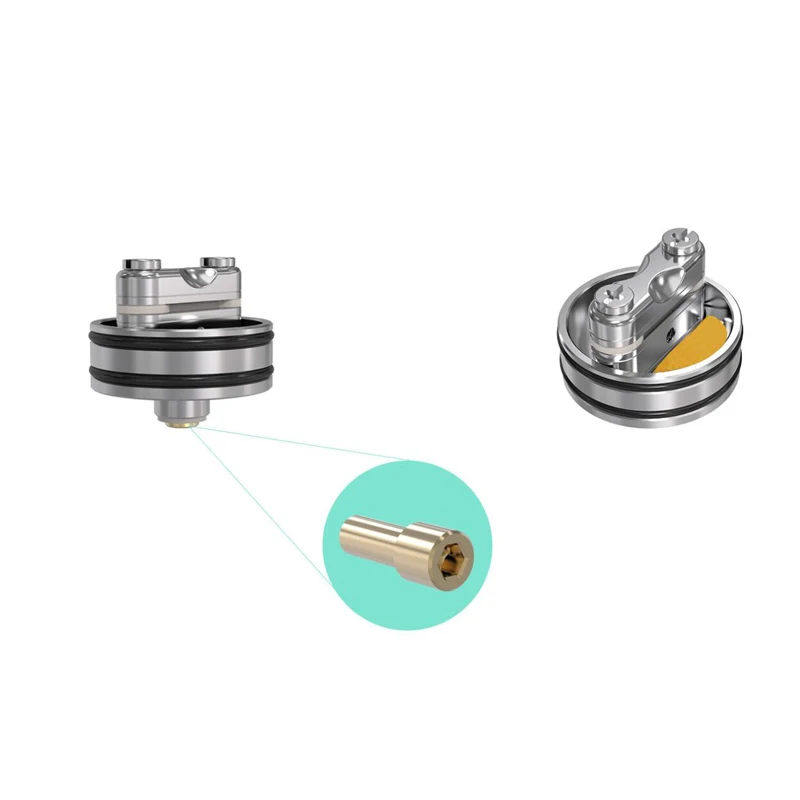 НОВЫЙ Бак Vandy Vape Lit RDA Восстановленный атомайзер с 3 капельными наконечниками
