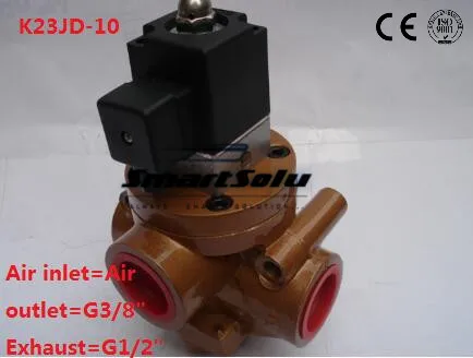 

Brick Machine Parts -- Electric Control Reversing Valve 2/3Way Pneumatic Stop Valve Cut Off Solenoid Valve