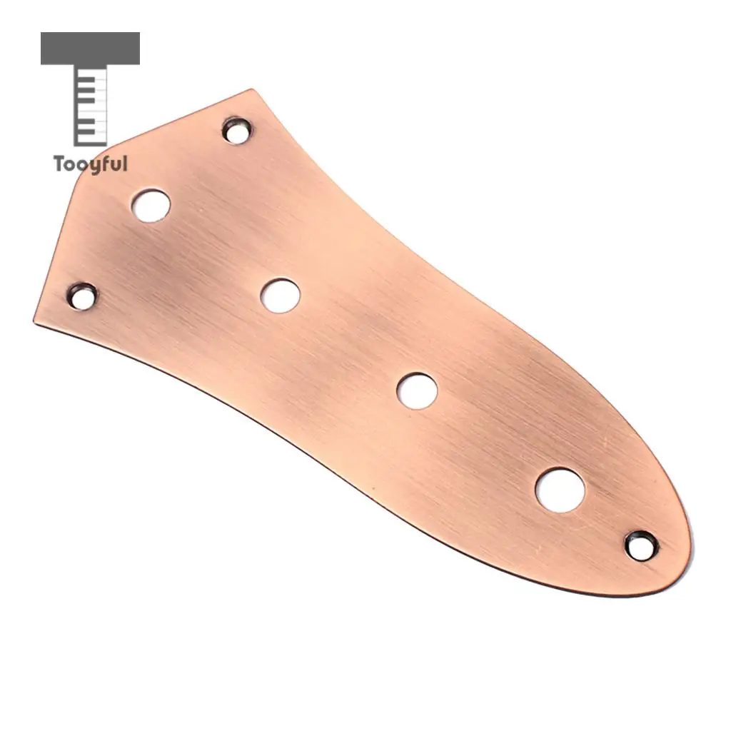 2pcs 4 Holes Standard Control Plate for Jazz Bass Guitar Replacement Accessory
