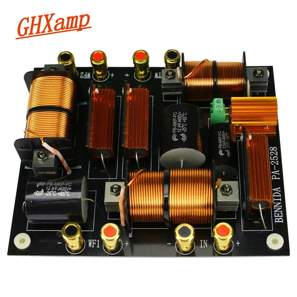 Afiado + Grave Ghxamp-alto-falante Profissional Aparelho Duplo Cruzamento 2200hz Pa2528 12 15 Polegadas 18 1 Peça 1500w - Image 2