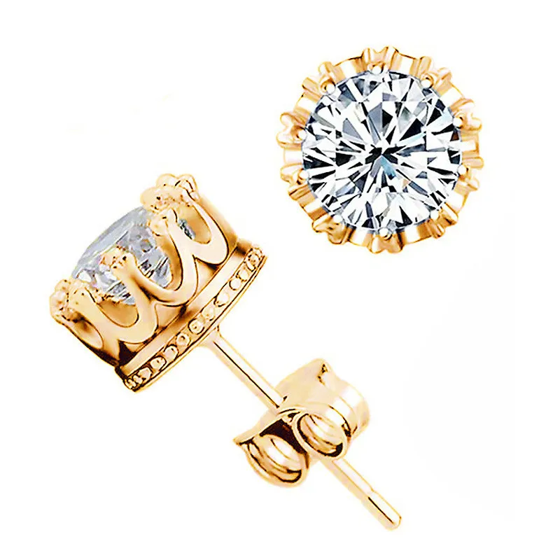 2020 New Fashion Earrings Austrian Crystal Earrings Crown Earrings Jewelry Female Color Crystal Earrings Retro Wedding Jewelry|earings fashion jewelry|earrings jewelryearrings retro - AliExpress