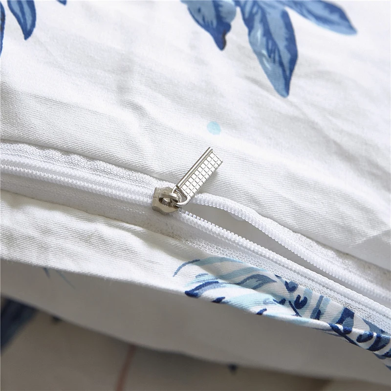 EHOMEBUY 2018 الحديثة طقم سرير s فلامنغو الزهور نوم المنزل فندق 3 أجزاء طقم سرير لحاف غطاء سادات الخريف الشتاء