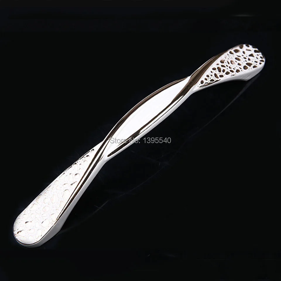 New 128mm Cabinet Drawer Handles Euro Style Ivory Bedroom